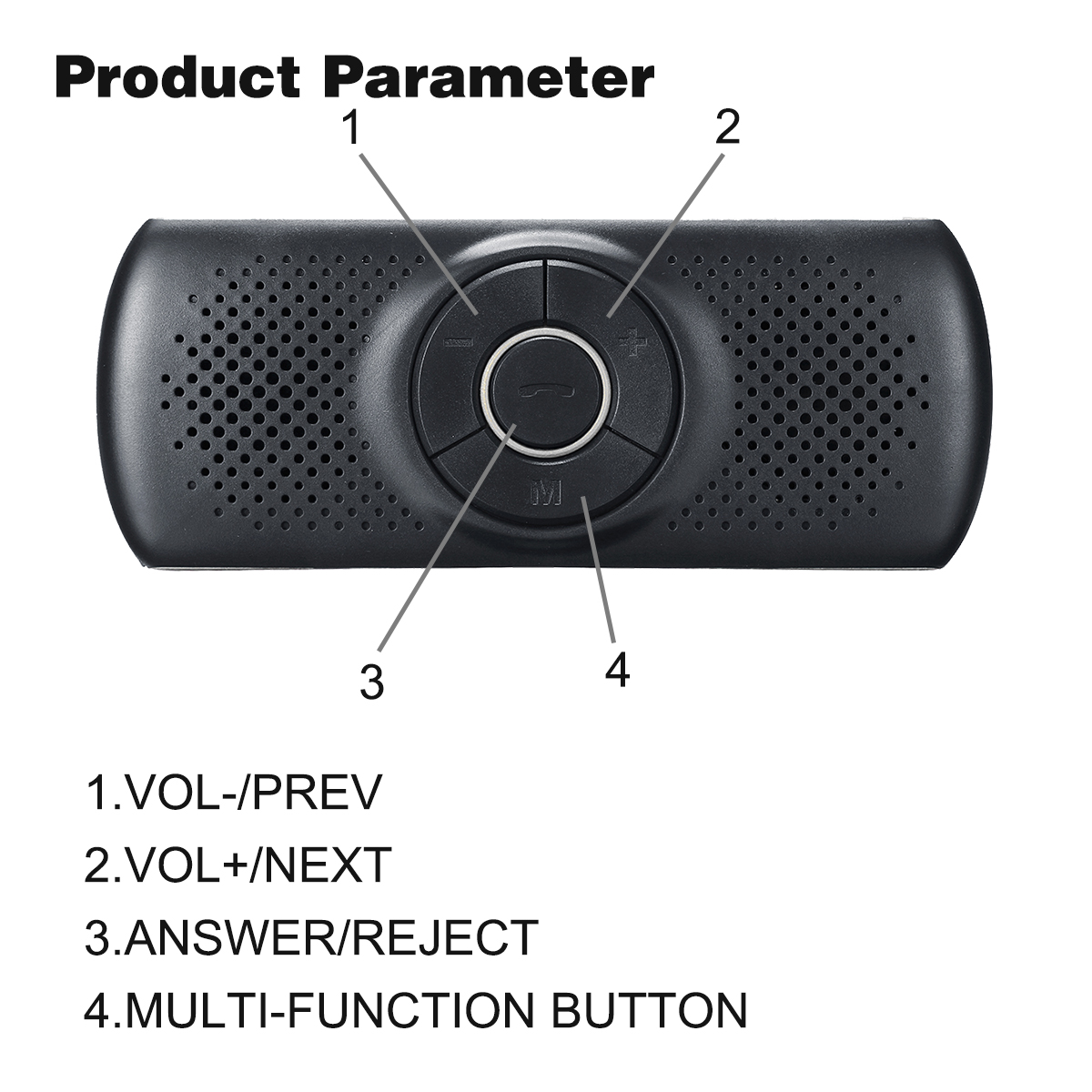 Sun-Visor-Car-bluetooth-Phone-Handsfree-Talker-Mobile-Music-Speaker-Player-1432618
