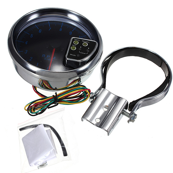 Tachometer-Shift-Light-Alarm-Lamp-8142s-Blue-LED-Lens-87218