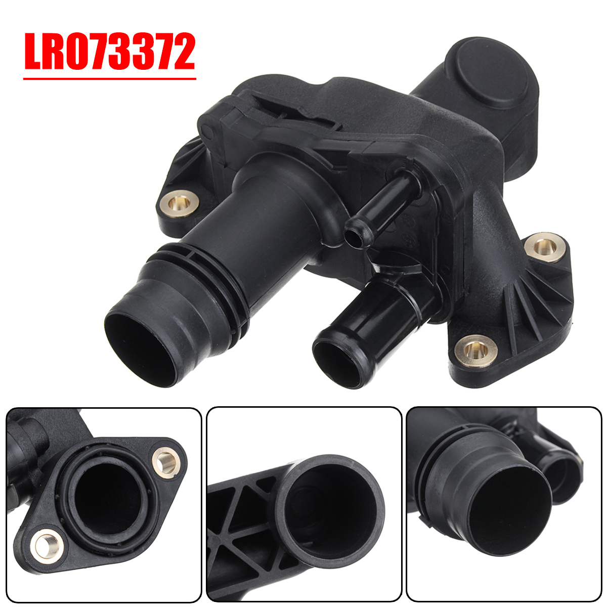 Thermostat-Water-Outlet-Pipe-For-Land-Rover-Discovery-3-27-TDV6-04-09-1302475