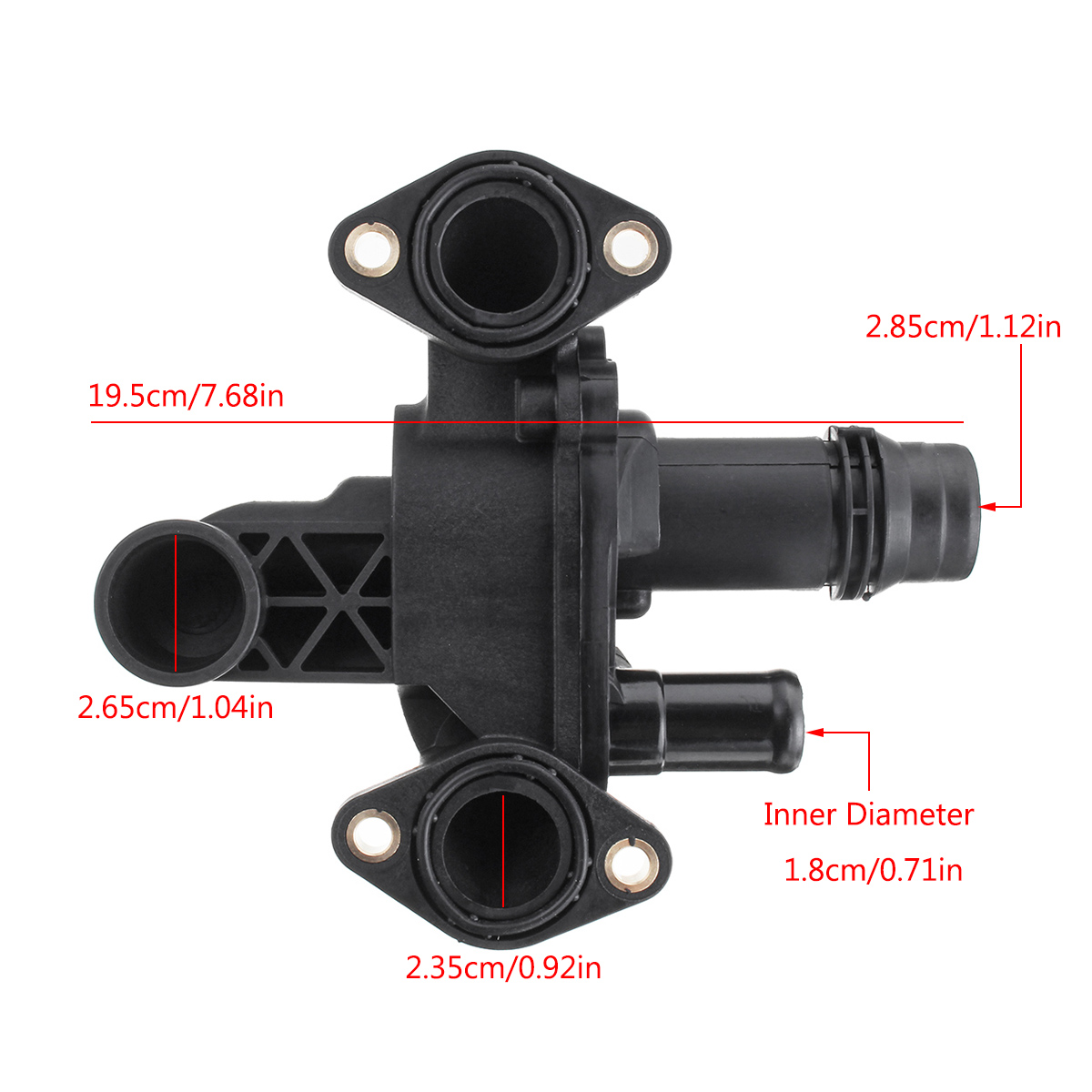 Thermostat-Water-Outlet-Pipe-For-Land-Rover-Discovery-3-27-TDV6-04-09-1302475