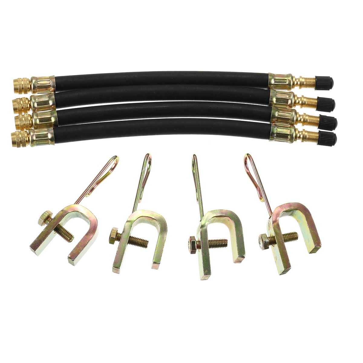 Tyre-Valve-Extensions-Flexible-Rubber-Hose-With-Twin-Wheel-Lobby-Truck-Clamps-1384498