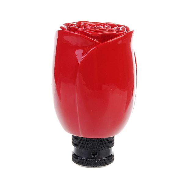 Universal--Red-Rose-Car-Gear-Stick-Shift-Knob-Lever-932583