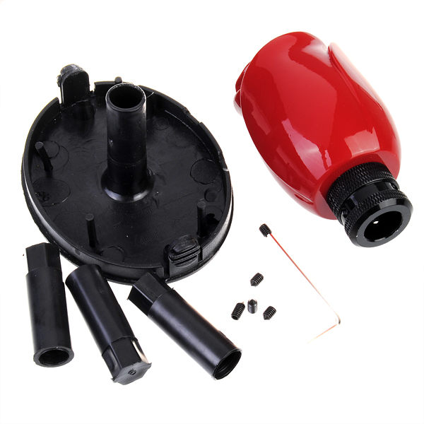 Universal--Red-Rose-Car-Gear-Stick-Shift-Knob-Lever-932583