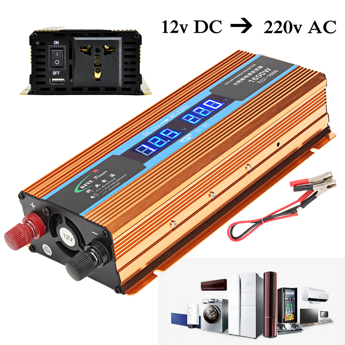 Universal-1600W-LED-Display-DC-12V-To-AC-220V-Solar-Power-Car-Inverter-Converter-1220031
