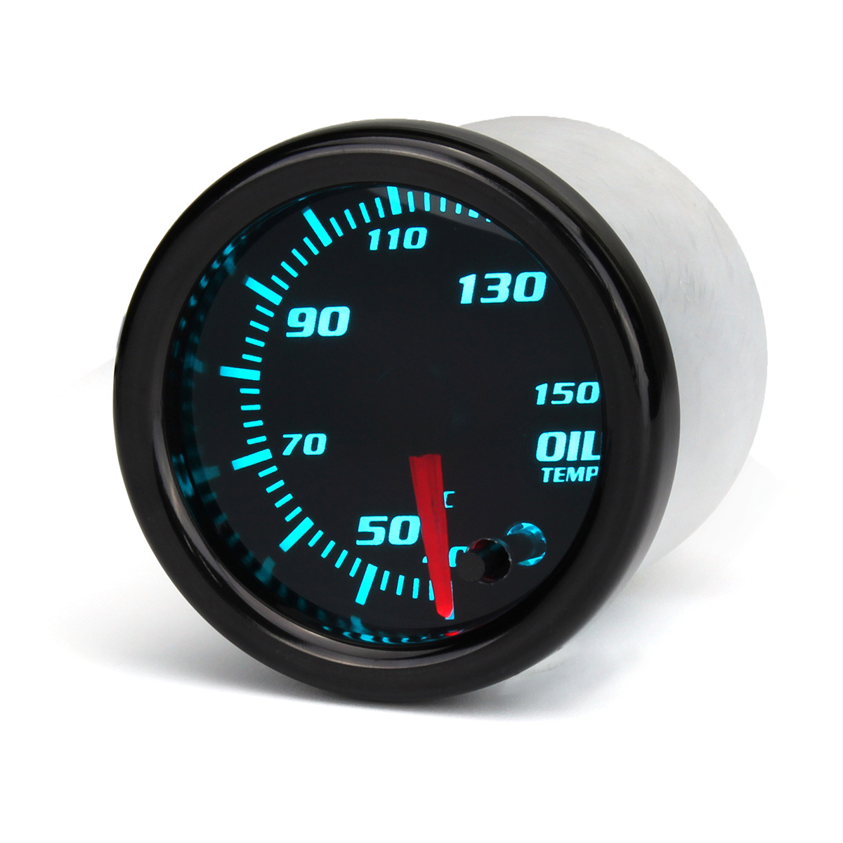 Universal-2-52mm-7-Color-LED-Oil-Temp-Temperature-Gauge-Meter--Sensor-12V-1653531