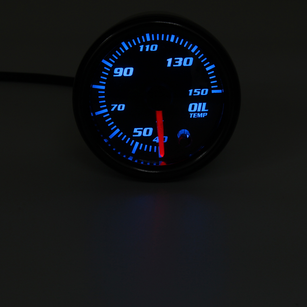 Universal-2-52mm-7-Color-LED-Oil-Temp-Temperature-Gauge-Meter--Sensor-12V-1653531