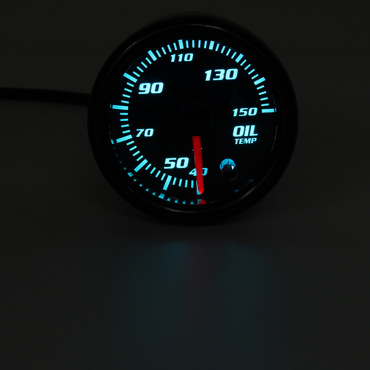 Universal-2-52mm-7-Color-LED-Oil-Temp-Temperature-Gauge-Meter--Sensor-12V-1653531