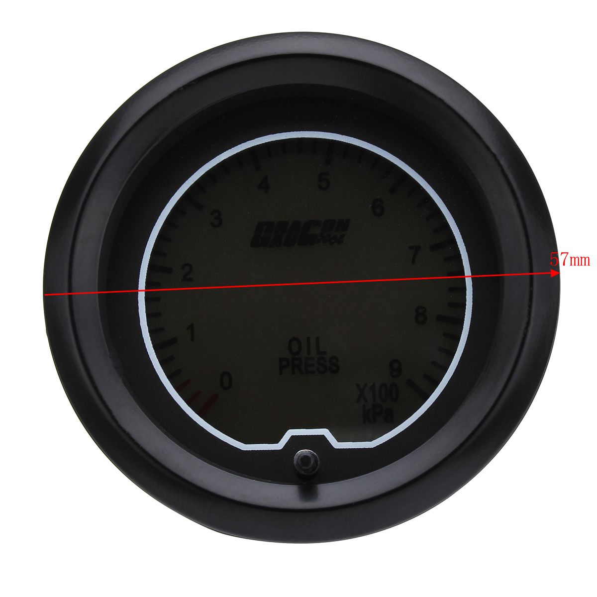 Universal-2-Inch-52mm-Oil-Press-Pressure-Gauge-Digital-7-Colors-LED-Light-Car-Auto-1350833