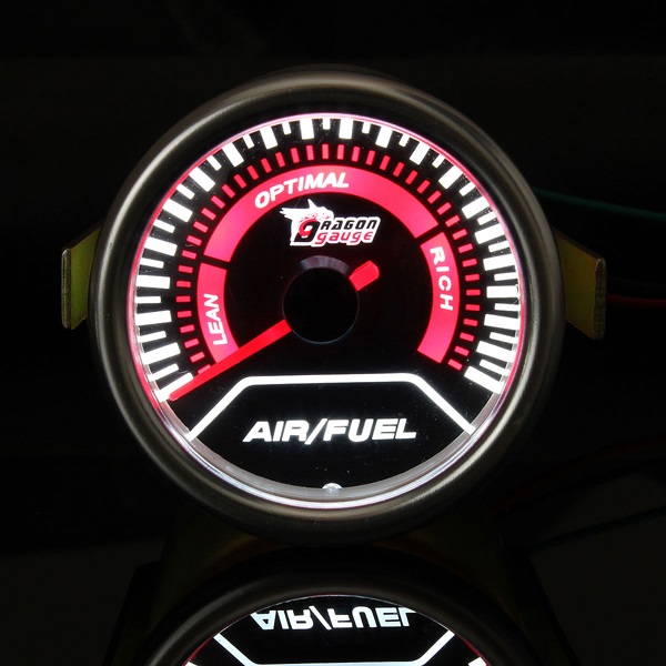 Universal-Auto-Red-Led-AirFuel-Ratio-Car-Motor-Gauge-Meter-Smoke-Len-959762