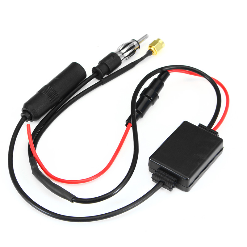 Universal-FM-AM-Car-Antenna-Aerial-Splitter-Cable-Digital-Radio-Amplifier-Signal-Reception-1287562