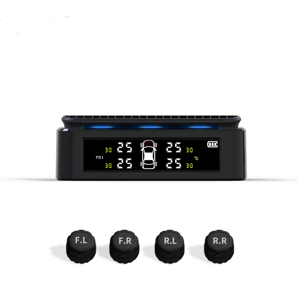 YOELBAER-Solar-LED-Power-Car-Auto-Wireless-TPMS-Tire-Pressure-Monitor-System-1368369