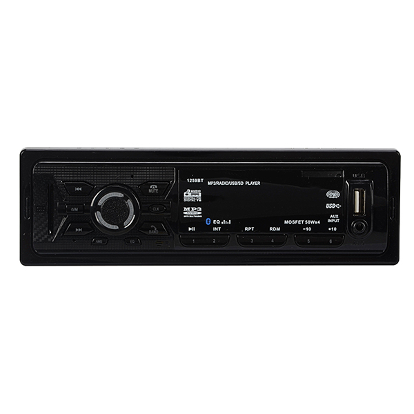 YT-C1259BT-Car-FM-Radio-Stereo-Bletooth-MP3-Player-USB-MMC-SD-AUX-BT-Fixed-Panel-1054702