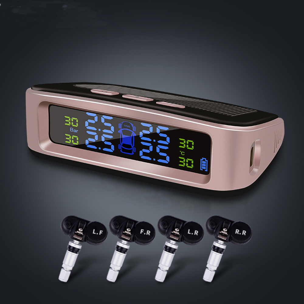 Yoelbaer-Rose-Gold-Solar-Tire-Pressure-Monitor-System-Internal-External-Tire-Pressure-Sensor-1368960