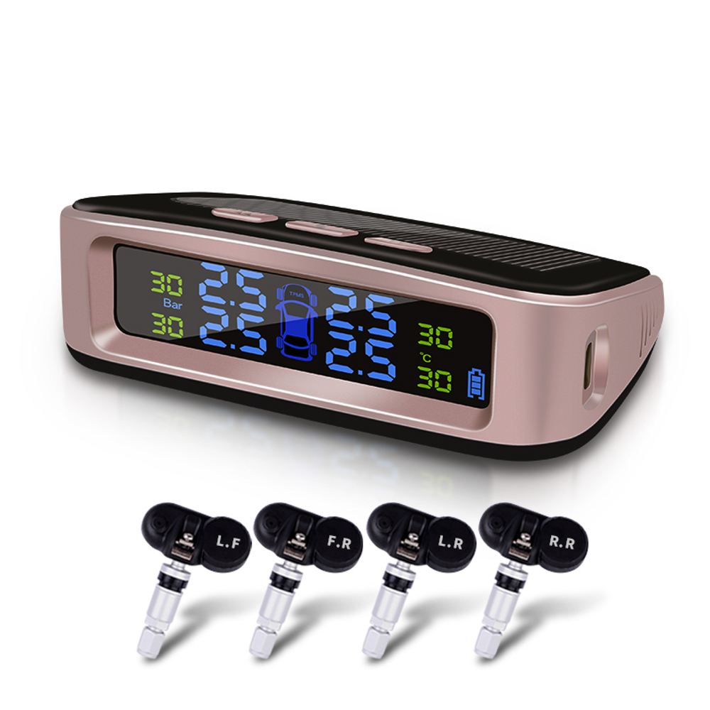 Yoelbaer-Rose-Gold-Solar-Tire-Pressure-Monitor-System-Internal-External-Tire-Pressure-Sensor-1368960