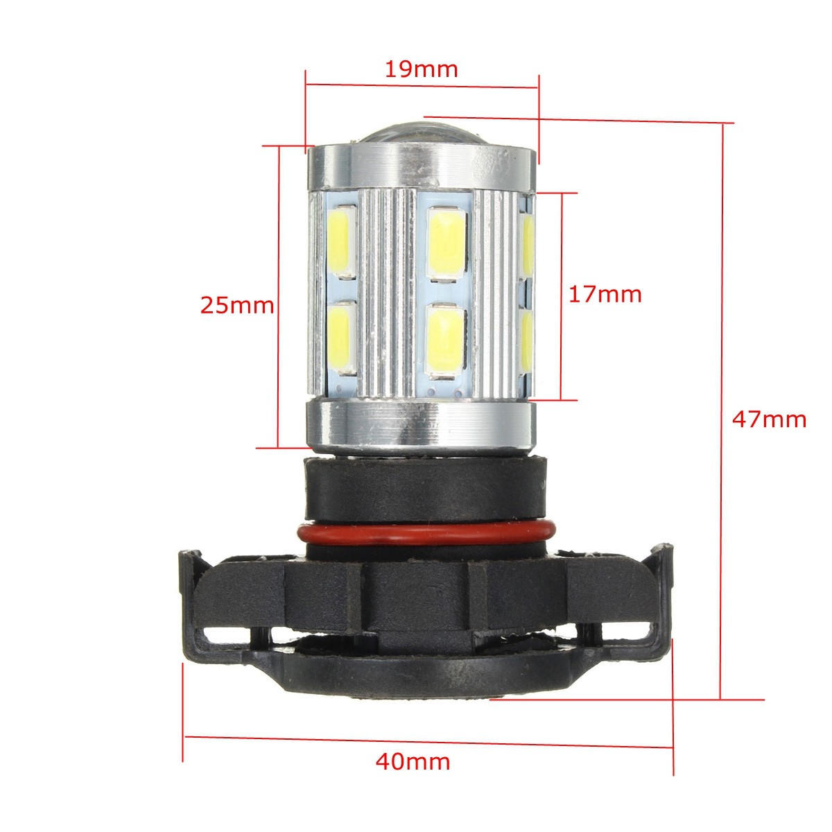 12V-PSX24WH16-White-6000K-LED-Bulbs-57305630-SMD-Fog-Driving-Light-1038872