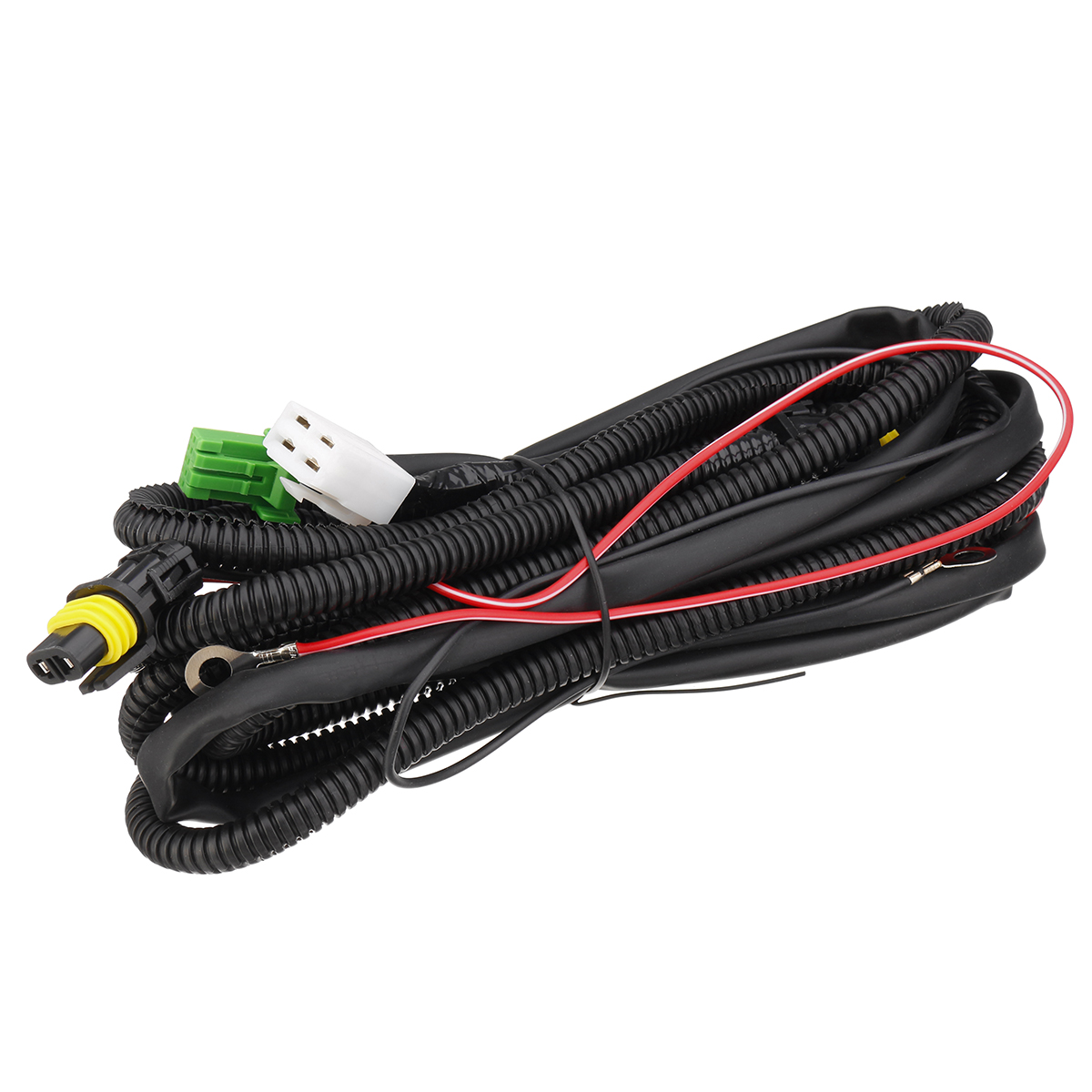 2PCS-12V-55W-Front-Fog-Lights-With-H11-Bulbs-Wiring-Kits-For-Mitsubishi-Outlander-Sport-ASX-RVR-1801835