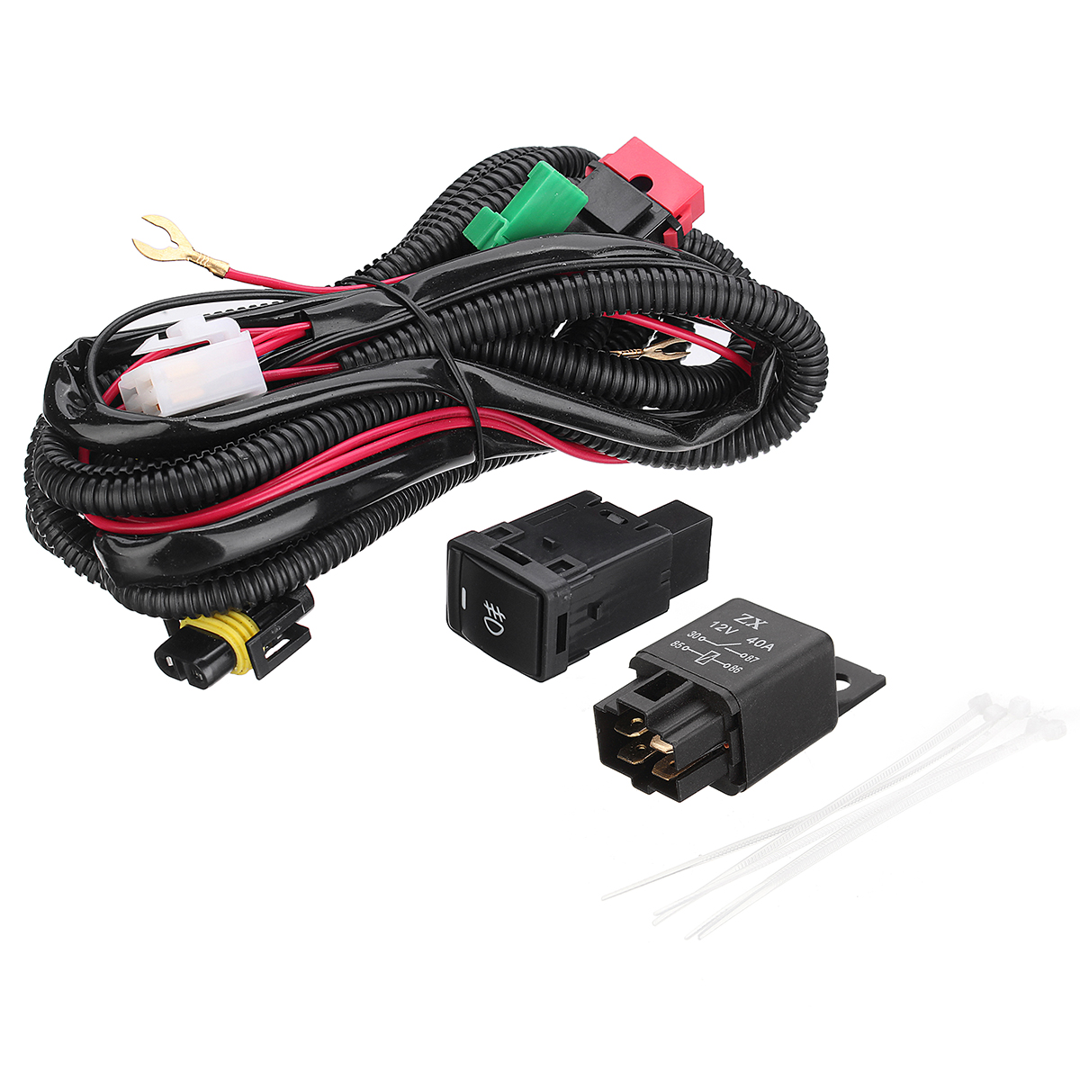 2Pcs-Car-Front-Bumper-Fog-Light-LampGrilles-with-Harness-For-Nissan-Sentra-2017-2019-1679406