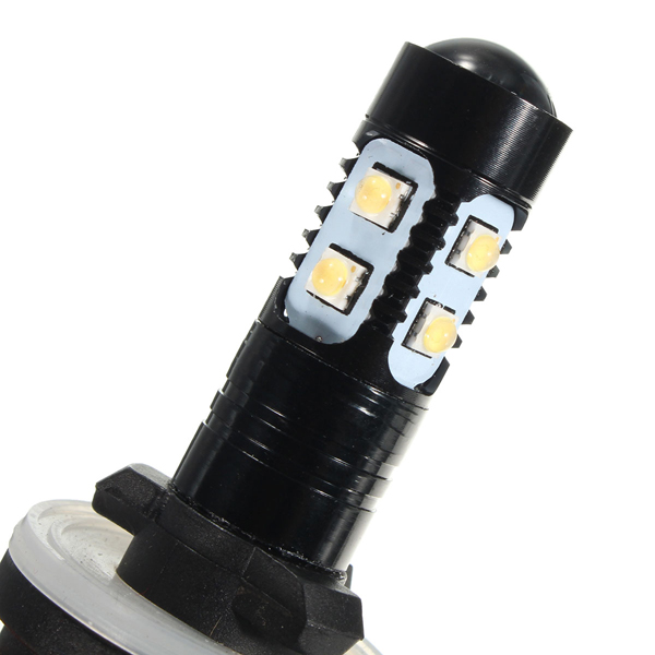 50W-6000K-880-893-892-Crystal-White-LED-Projector-Fog-Driving-Light-DRL-Bulbs-1046544