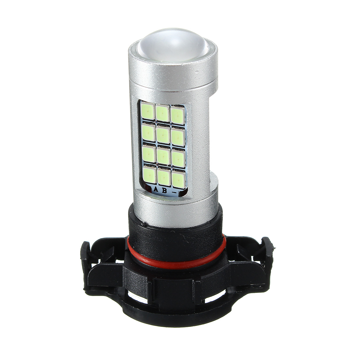 5202-2835-2323-H16-24W-750LM-BlueWhite-42-SMD-LED-Car-Fog-Lights-Bulb-with-Lens-1136473