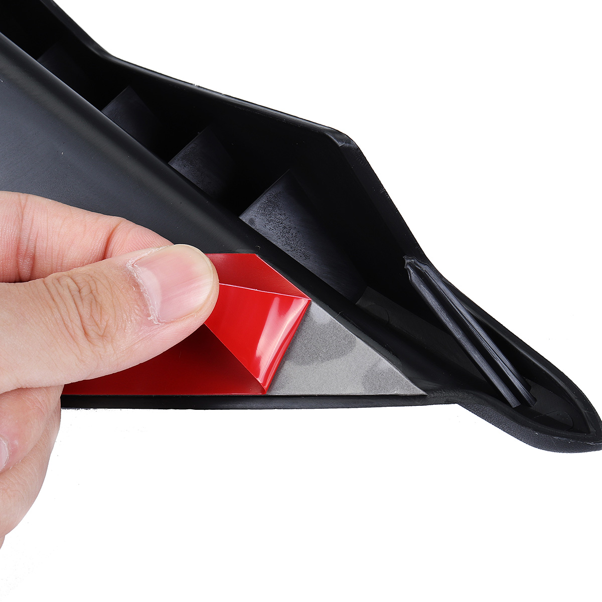 Black-Front-Bumper-Three-dimensional-Air-Intake-Trim-Panel-Fog-Light-Decorative-Plates-For-Ford-Must-1713044