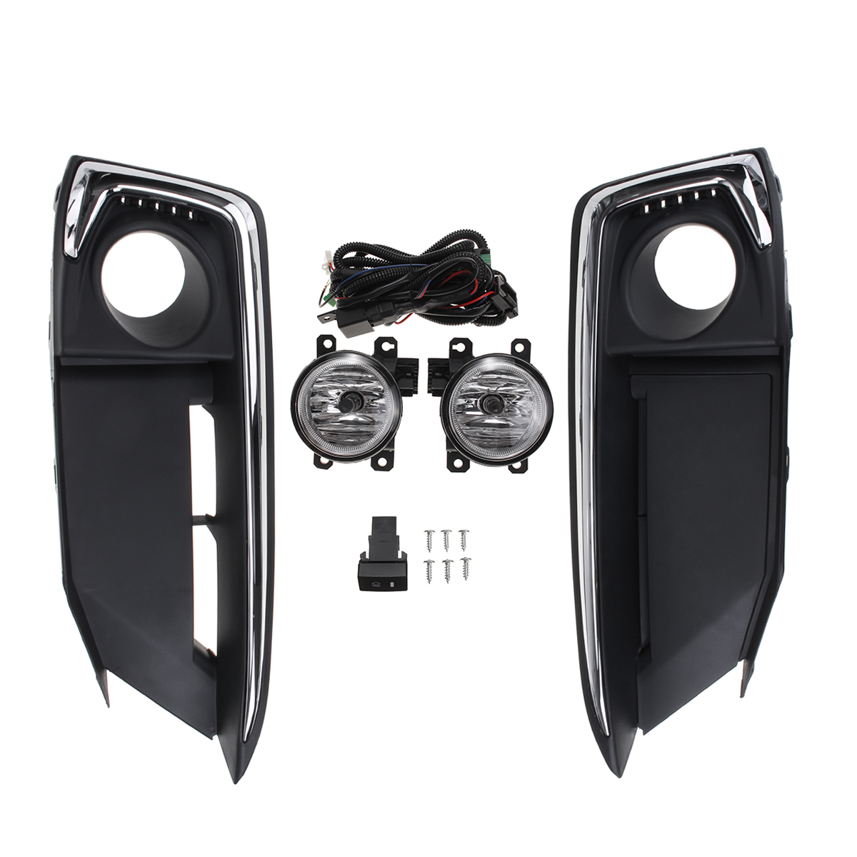 Car-Front-Bumper-Fog-Lights-Lamp-Set-with-Wiring-Switch-Relay-for-Honda-Civic-2019-2020-1598466