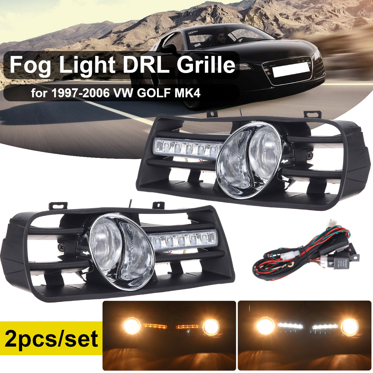 Car-Front-Bumper-Grille-Fog-Lights-DRL-Driving-Lamp-with-Switch-and-Harness-for-VW-Golf-MK4-1997-200-61018
