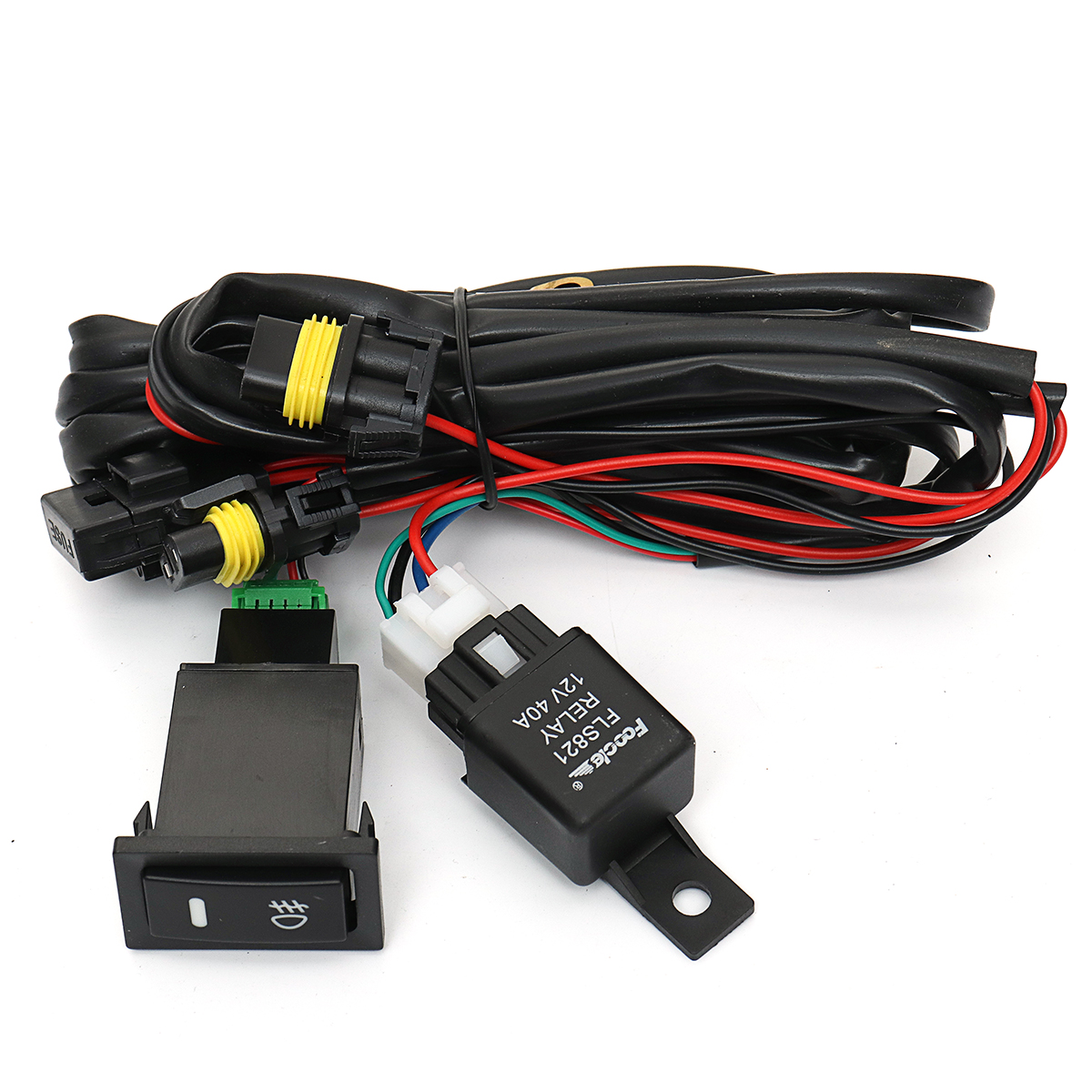 Car-Front-Bumper-Grille-Fog-Lights-Lamp-with-9006-Bulb-Harness-Switch-for-VW-Golf-Jetta-MK6-08-14-1266285