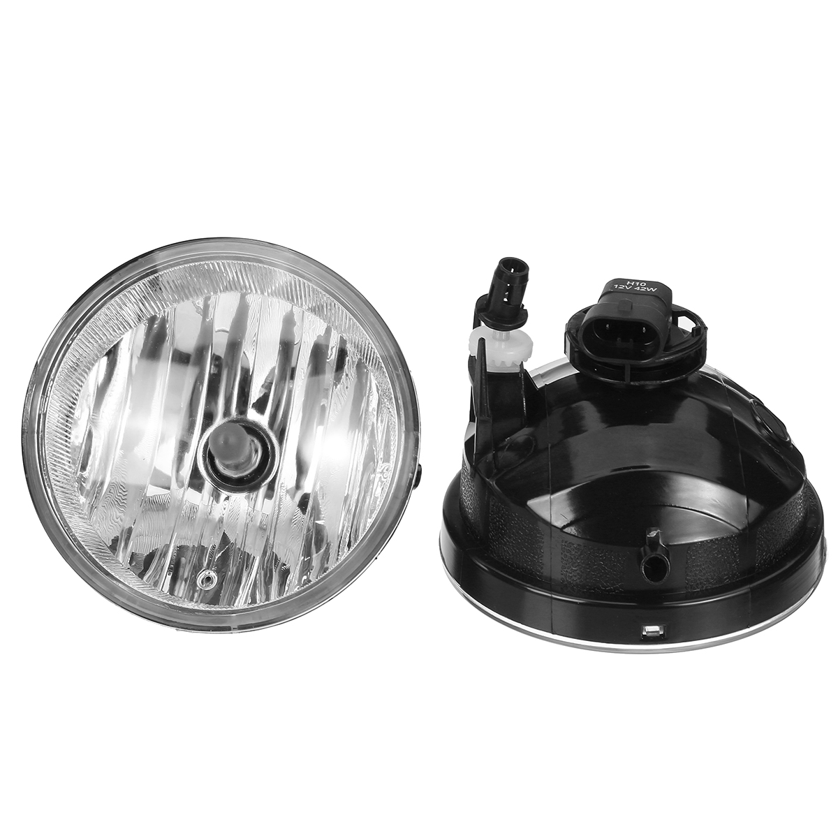 Front-Spot-Fog-Light-Lamps-Clear-Plastic-Pair-with-H10-Buls-For-Toyota-Tacoma-Solara-Sequoia-Tundra-1724041