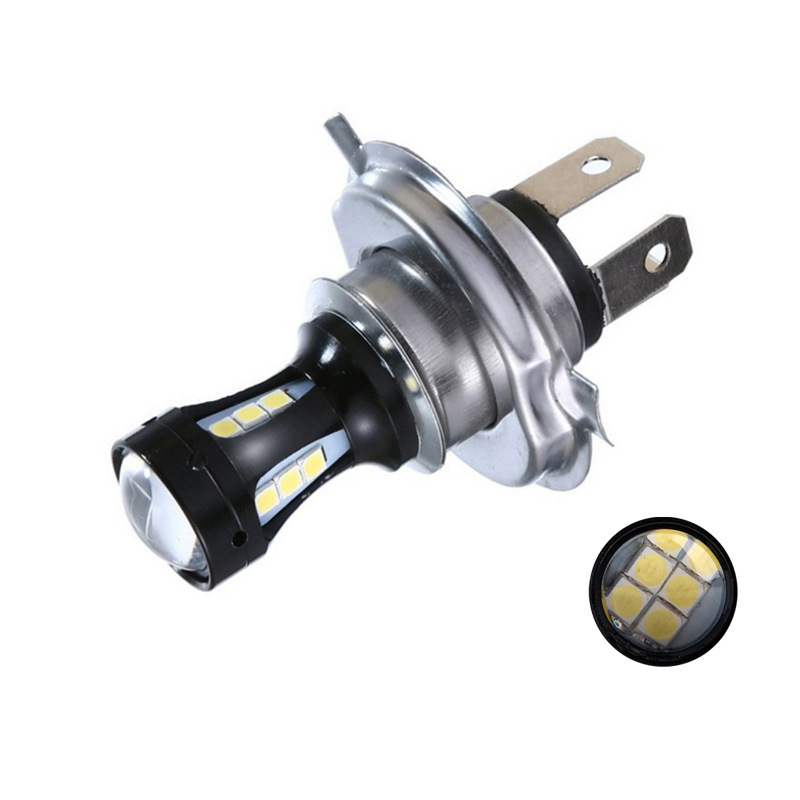 H4-18-SMD-LED-Car-Front-Fog-Lights-Motorcycle-Headlights-18W-950LM-6000K-White-with-Lens-1571065