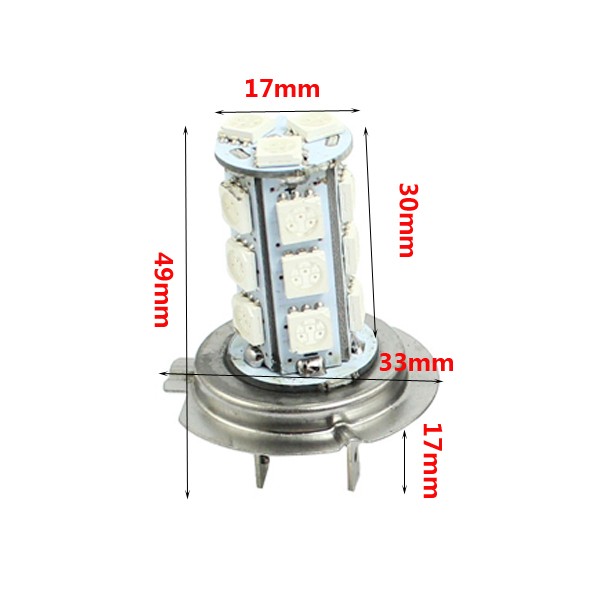 H7-5050-18SMD-Car-White-LED-Fog-Light-Daytime-Running-Light-Bulb-999480