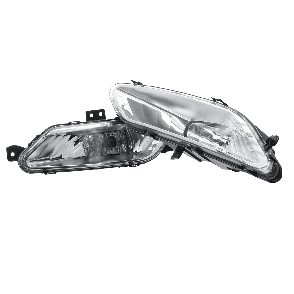 Pair-Car-Front-Bumper-Fog-Lights-Daytime-Running-Lamp-DRL-for-Ford-Fusion-Sedan-17-18-1356512