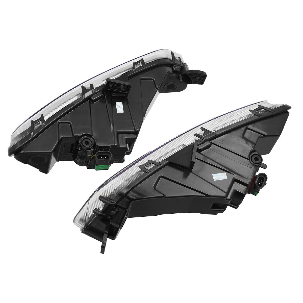 Pair-Car-Front-Bumper-Fog-Lights-Daytime-Running-Lamp-DRL-for-Ford-Fusion-Sedan-17-18-1356512