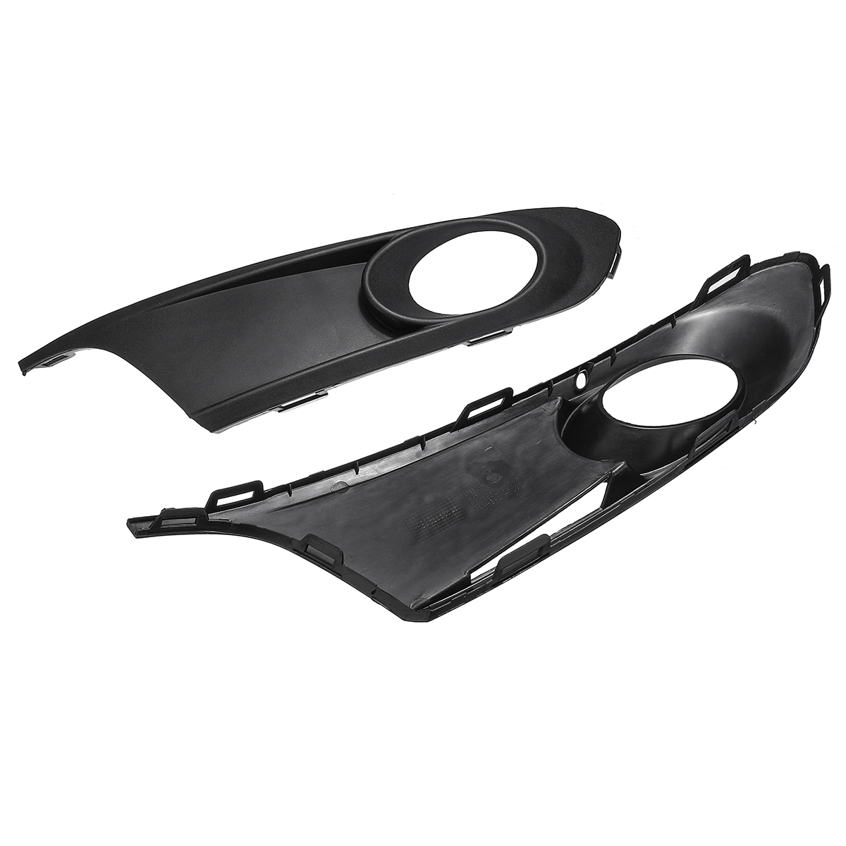 Pair-Car-Front-Bumper-Fog-Lights-Lamp-with-Grilles-Harness-Amber-for-VW-Jetta-MK6-2011-2014-1381933