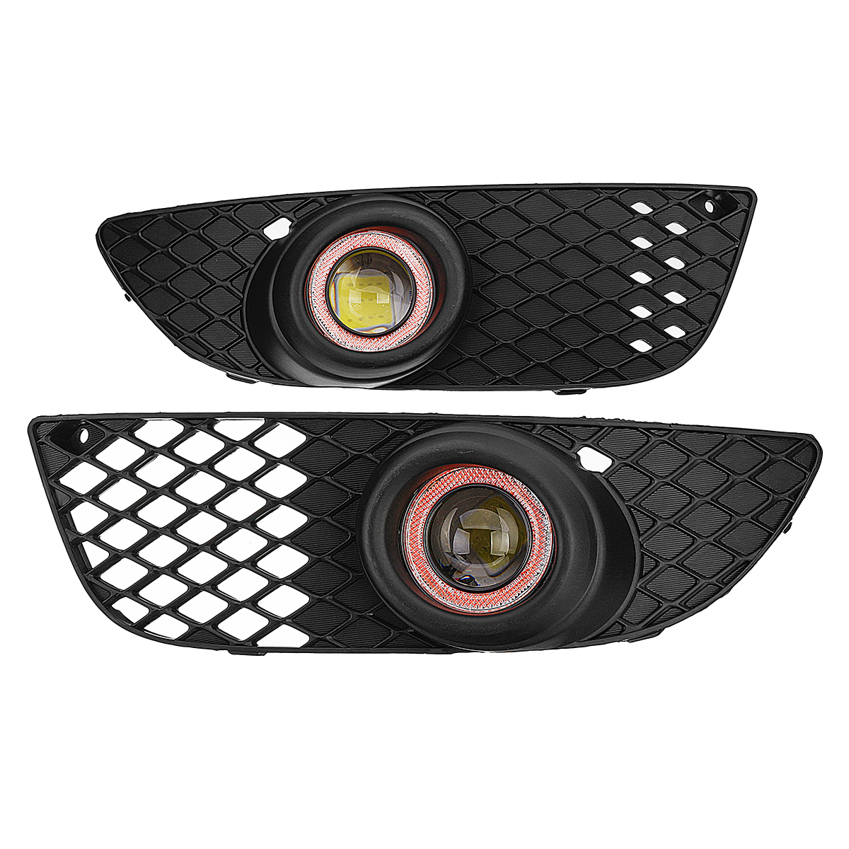 Pair-H11-40A-55W-Car-Clear-Lens-Halo-Ring-Fog-Lights-Lamps-for-Mitsubishi-Lancer-2008-2014-1328794