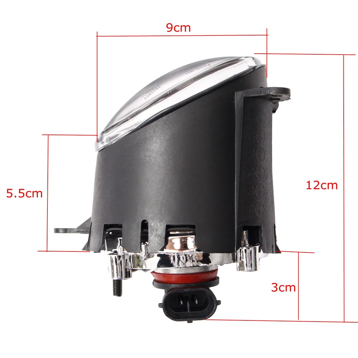 Pumper-Grille-Cover-TrimFog-LightsHook-up-Wire-Switch-Kit-for-Mitsubish-Lancer-08-14-1046537