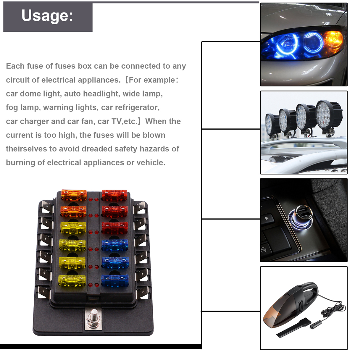12-Way-Blade-Fuse-Box-Holder-LED-Failure-Warning-Light-1224V-For-Car-Bus-Caravan-1754127