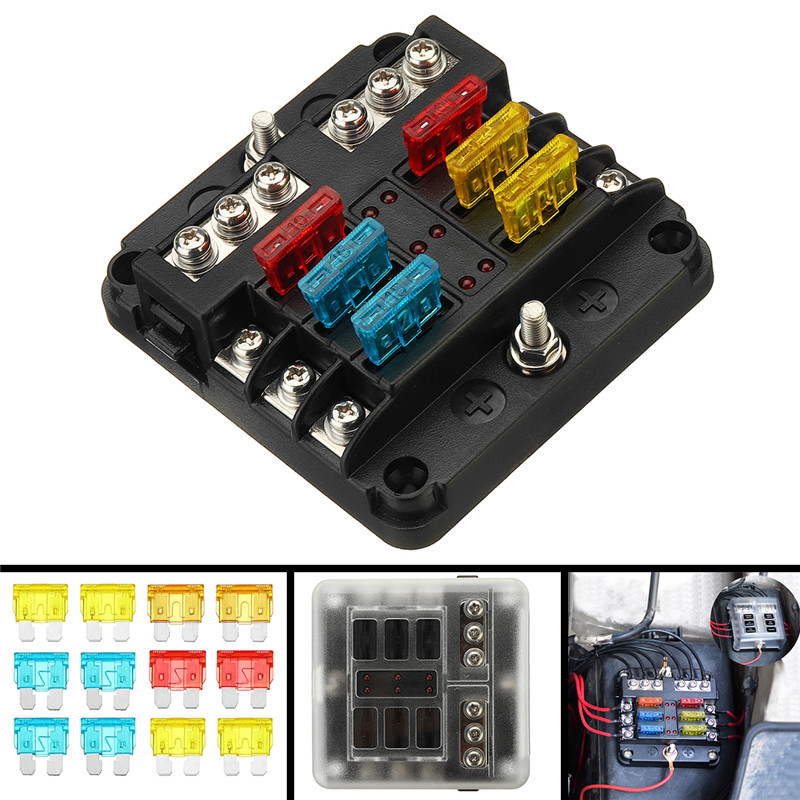 12V-24V-6-Way-Blade-Fuse-Holder-Box-Block-Case-100A-For-Car-Truck-Boat-Marine-Bus-RV-Van-1368910