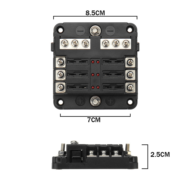 12V-24V-6-Way-Blade-Fuse-Holder-Box-Block-Case-100A-For-Car-Truck-Boat-Marine-Bus-RV-Van-1368910