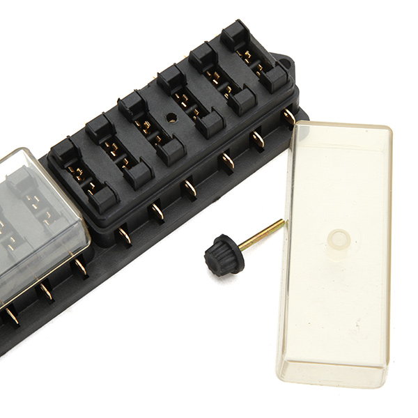12V-Universal-Car-Truck-Boat-12-Way-Standard-Blade-Block-Fuse-Box-Holder-Circuit-1047709
