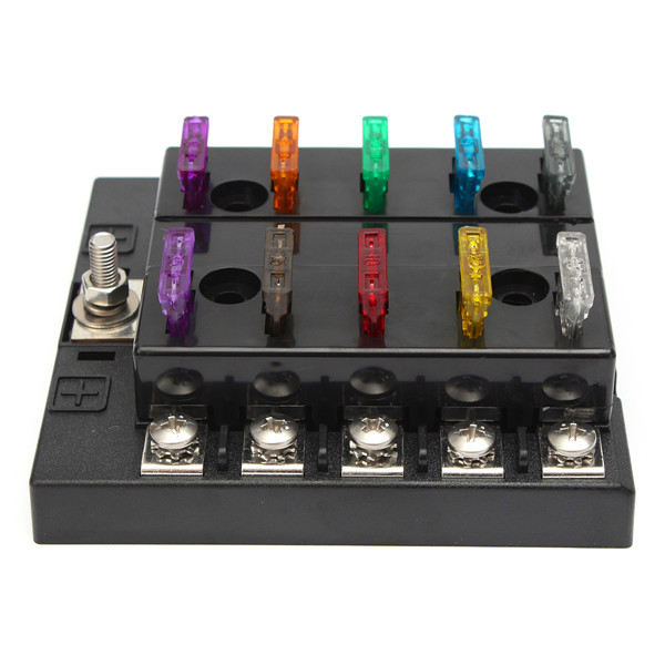 32V-10-Way-Terminals-Circuit-Car-Boat-ATC-ATO-Blade-Fuse-Box-Block-Holder-1079689