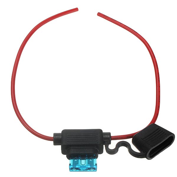 5x-Waterproof-Car-Auto-15Amp-In-Line-Blade-Fuse-Holder-Fuses-916112