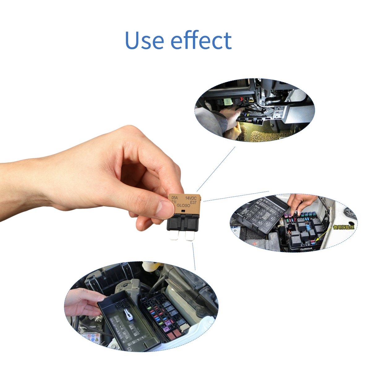 DC-28V-5-30A-Reettable-Circuit-Breaker-Fuse-Reset-Blade-for-Marine-Automotive-1321294