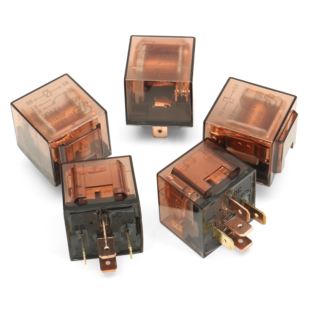 Fuse-Box-Auto-6-Relay-Block-Holders-5-Road-Fit-For-Car-Trunk-ATV-Insurance-1384213