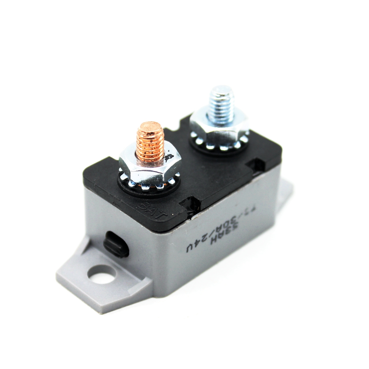 Manual-Reset-Circuit-Breaker-20-30-40-50-AMP-Stud-Bolt-Type-Dual-Battery-Fuse-14-28V-For-Car-Boat-Tr-1741628