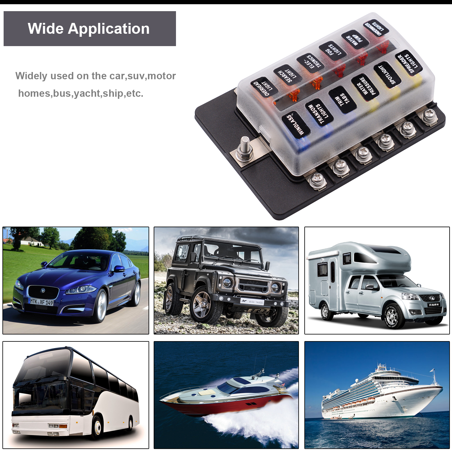 iMarstrade-12-Way-Fuse-Box-12V-32V-Circuit-Standard-Blade-Block-Holder-Kit-Car-Caravan-1185146