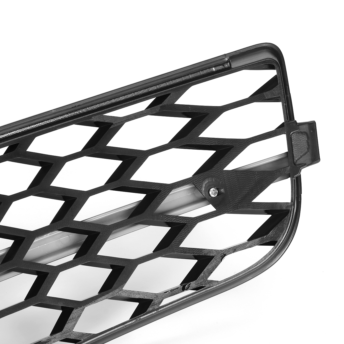 1-Pair-Front-Grille-Fog-Light-Lamp-Cover-Glossy-Black-HONEYCOMB-Car-Modification-For-Audi-A3-8P-2009-1788373