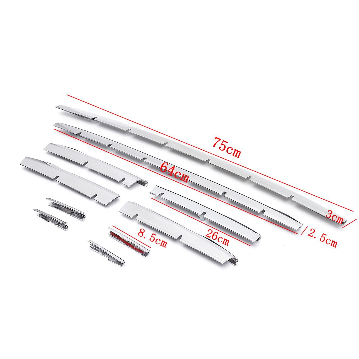 10pcs-Car-Chrome-ABS-Front-Grille-Grill-Cover-Decoration-Trim-for-Audi-A3-2017-2018-1394476