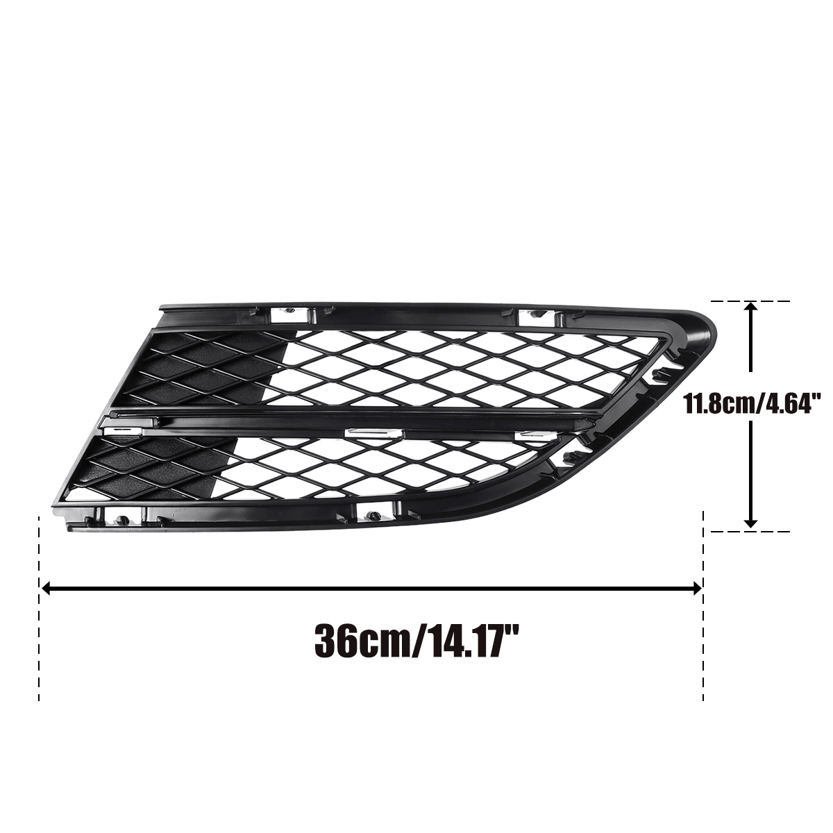 1PC-Right--Front-Bumper-Lower-Fog-Light-Grille-Mesh-Grill-For-BMW-E90-325i-328i-335i-1812601