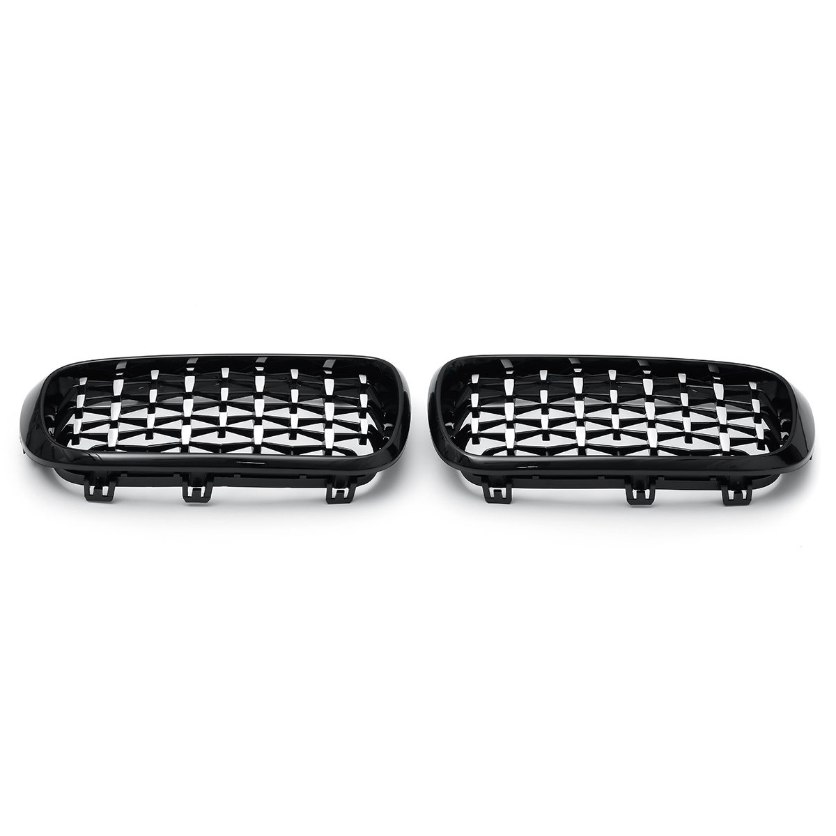1Pair-Black-Chrome-Front-Kidney-Grill-Grille-For-BMW-X5-F15-X6-F16-2014-2017-LH-RH-1781212