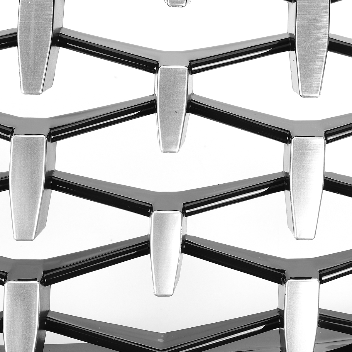 1Pair-Front-Kidney-Grill-Grilles-Diamond-Mesh-Upper-Hood-Eyelids-For-BMW-E90-E91-1763195